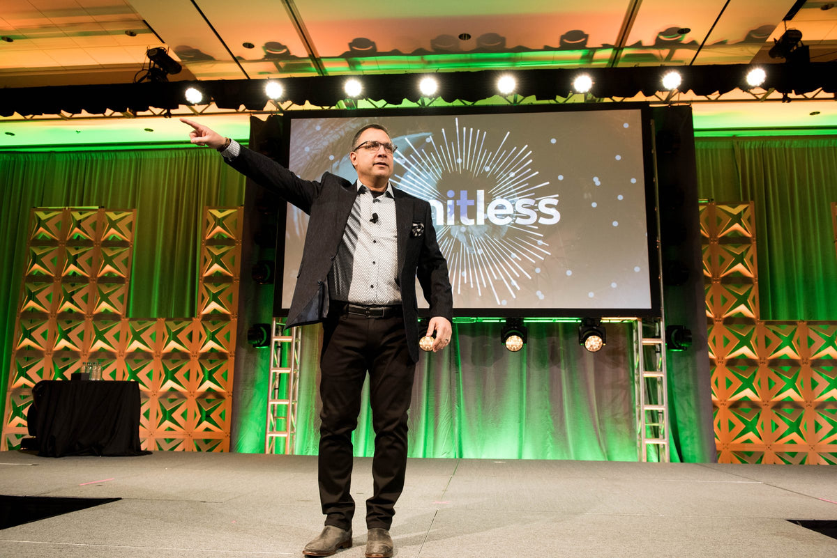 Mike Rotondo speaking on stage